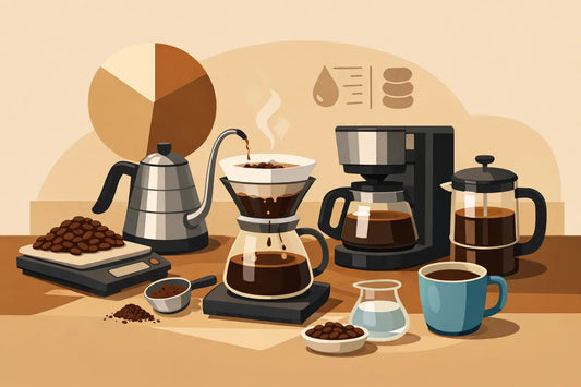 Coffee Brewing Ratios for Better Coffee at Home