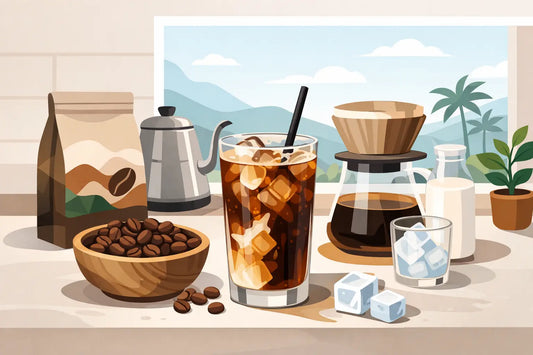 Single Origin Selection Iced Coffee at Home