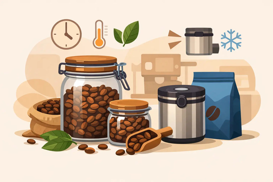 How to Store Coffee Beans for Better Flavor