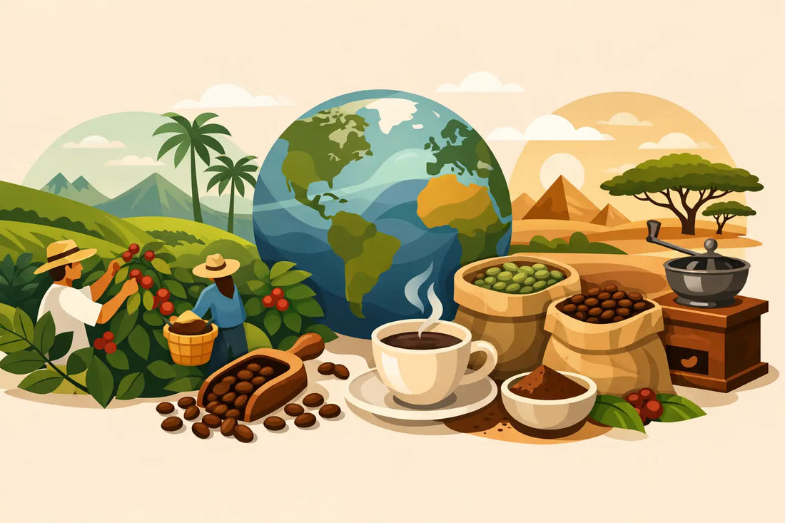 Coffee Origins and the Flavors They Create